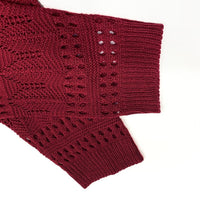 Plus Size Women's Sweater Long Sleeve V-neck Pullover Loose Sweater