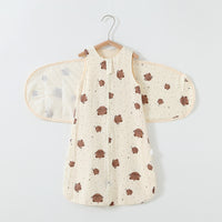 Baby Sleeping Bag Vest Cotton Gauze 4 Layers Bellyband Anti-startle Gro-bag