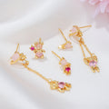 925 Silver Needle Exquisite Small Bear Stud Earrings