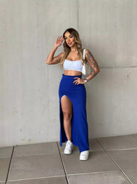 Fashionable Slit Bodycon Skirt For Women