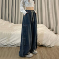 Hip-hop Denim Workwear American-style Vintage And Loose-fit