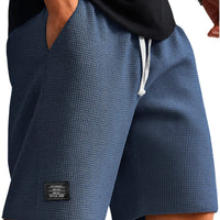 Waffle-Weave Cropped Pants Mens Mid-Years Pants