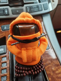 Velvet Car Gear Handle Sleeve Handle Decorative Knob Hoodie Handbrake Cover Hoodie