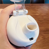 Glass Water Cup Milk Bottle Grade Tea Leak Large Capacity