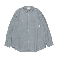 Retro Cotton Long-sleeved Shirt Spring High Street Loose Couple Shirt