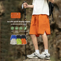 Summer Ice Silk Quick-drying Shorts Men's American Casual Loose Beach Pants