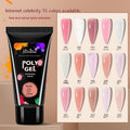 Crystal Extended Glue Nail Beauty UV