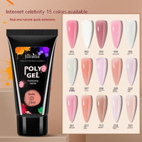 Crystal Extended Glue Nail Beauty UV