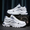 Leisure Sports Breathable Men's White Board Shoes