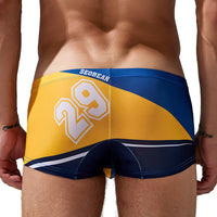 Men's Briefs Ice Silk Ultra-thin Printed