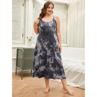 Plus Size Nightdress Long Sling Night Dress