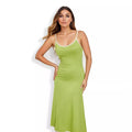 Summer New Sexy Backless Contrast-Colored Strap Dress