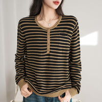Bottoming Shirt Casual Loose Round Neck Sweater