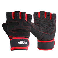 Men's Casual Cycling Outdoor Mountaineering Half Finger Gloves