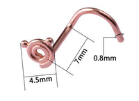 Nail Bar Stainless Steel Piercing Europe And America