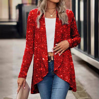 Bronzing Coat Stage Shiny Small Coat Fashion