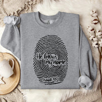 He Knows My Name Isaiah Sweatshirt Long Sleeved