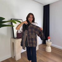 Fashion Casual All-matchloose Coat Women