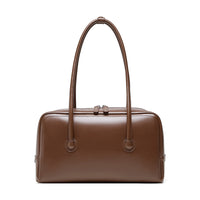 Genuine Leather Boston Women's Portable Shoulder Bag