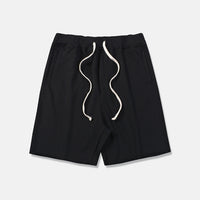 High Street Style Plain Loose Edge Invisible Zipper Shorts