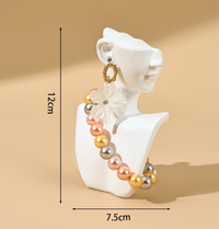 Necklace Model Head Mold-White Small-1 piece