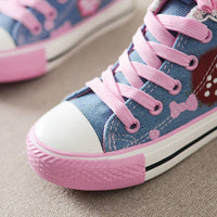 Girls' Shoes 9 Autumn 4 Little Girls 5 Canvas Shoes