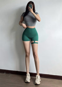 Sports Women's Pocket High-waisted Trousers