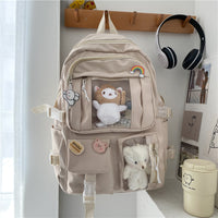 Large Capacity High School Student Backpack