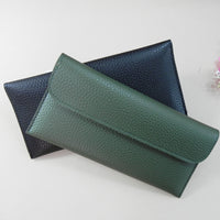 New Women's Bag Women's Long Purse Simple Buckle Card Wallet