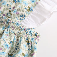 Baby Flower Strap Korean Version Girl Bodysuit