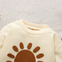 Children's Keep Warm In Spring And Autumn Long-sleeved Jumpsuit