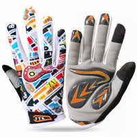 Children's Riding Gloves Boy Long Finger Bicycle Uni-wheel Slide Rock Climbing Non-slip