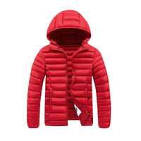Rib Cotton-padded Coat Slim-fit Lightweight Cotton-padded Jacket Lightweight Multi-color