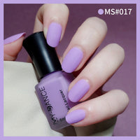 No Bake Velvet Matte Scrub Nail Polish