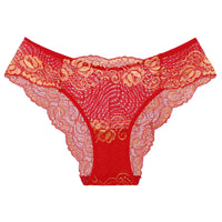 Lace Multicolor Women's Low-rise Thong Panties