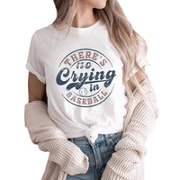 Casual Chic Short-sleeve Top With A Crew Neck For European And American Styles