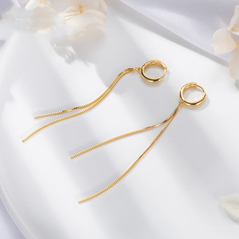 S925 Silver Ear Clip Women's Korean-style Fashion