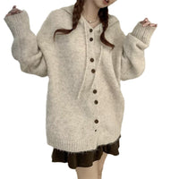 Loose And Idle Versatile Sweater Coat