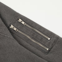 Workwear Washed And Worn Hooded Jacket Men