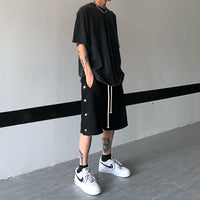 Hip-hop Loose Side Breasted Five-point Versatile Sports Shorts For Men And Women