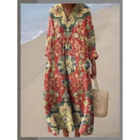 European And American Style Shirt Dress For Women