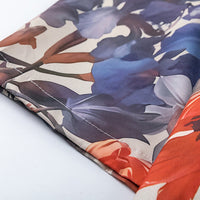 Fashion Oil Painting Flower Print Shirt Men
