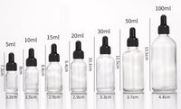 Glass Fine Oil Bottle Avoid Light Glue Head Dropper Bottle  Stock Bottling Cosmetics