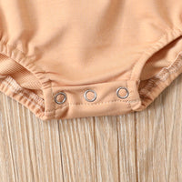 Autumn And Winter New Long Sleeve Letter Rompers Jumpsuit