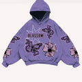 Fashion Casual Printed Polyester Sweater