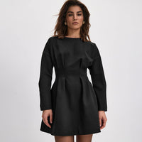 Stylish And Minimalist Long Sleeve Dress For Women