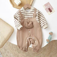 Newborn Infant Clothes Baby Jumpsuits Long Sleeve Super Cute Out One-piece Romper