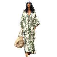 Womens Rayon Drawstring Resort Beach Dress