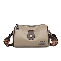 Retro Fashion Minimalist Women's Leather Crossbody Bag