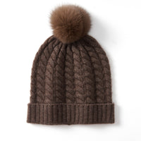 Autumn And Winter Super Soft Cashmere Women's Knitted Hat